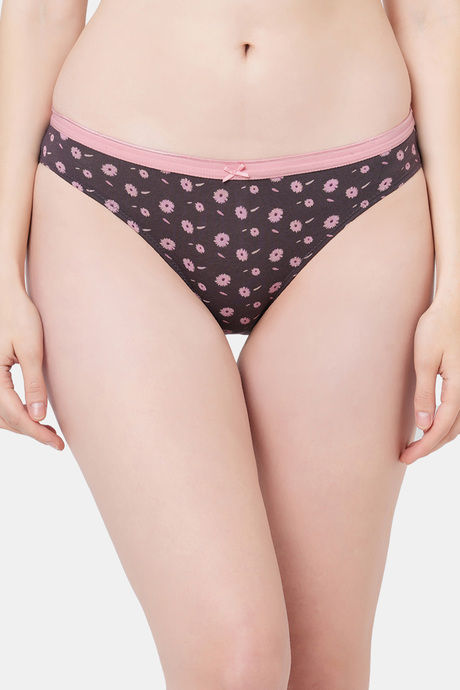 Soie Medium Rise Half Coverage Bikini Panty (Pack of 6) - Multicolor — image 10